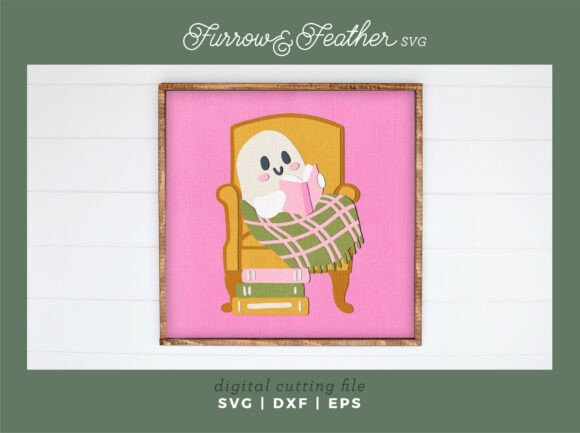 3D SVG Halloween Ghost Shadow Box Review