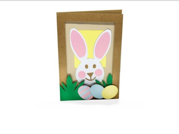Bunny Easter Card 3D SVG Review