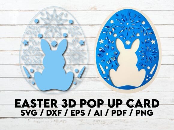 Easter Bunny 3D SVG Pop-Up Cards Review