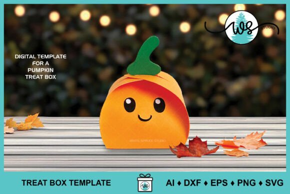 Halloween 3D SVG: Pumpkin Treat Box Review