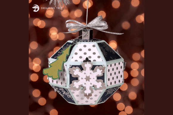 Ornament Box SVG: A 3D SVG for Christmas Crafting