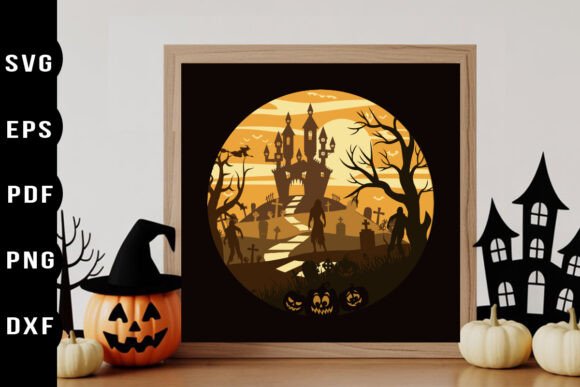 Reviewing the Halloween 3D Layered Papercut SVG for Stitchers